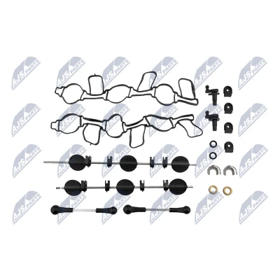 Abbildung von NTY BKS AU 001A Reparatursatz, Saugrohrmodul AUDI: Q7, A6 C6 Avant, A4 B7 VOLKSWAGEN: Touareg I, Phaeton