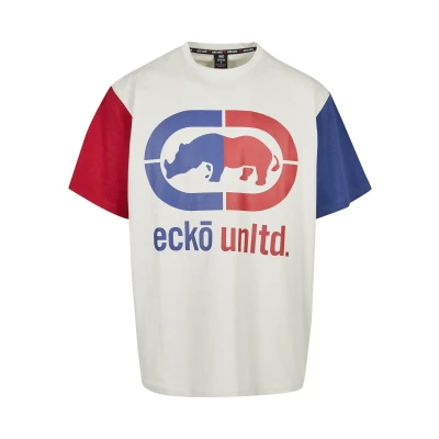 Abbildung von ecko unltd. Tshirt print, Herren, Größe: Medium, Grey red blue