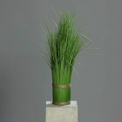 Abbildung von mucplants Kunstgras Stehgras Grasarrangement, 60cm, Durchmesser 10cm Reisgras Stehgrasbündel Grasbündel