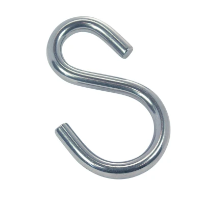 Abbildung von S Haken asymmetrisch 3 x 30 mm Edelstahl 316 (A4)