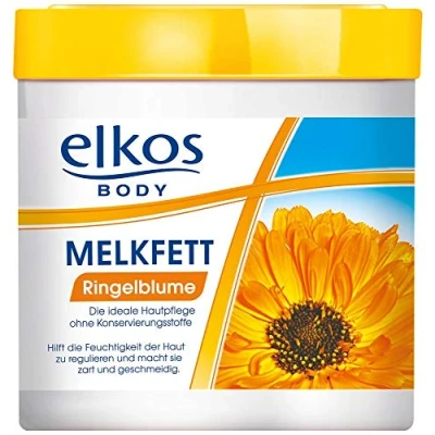 Abbildung von Elkos Body Melkfett Ringelblume 250ml