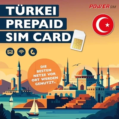 Abbildung von Türkei SIM Karte (30 GB 15 Tage)
