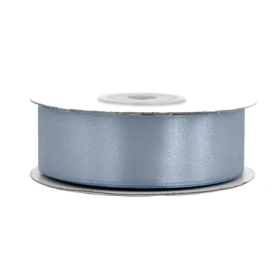 Abbildung von Creativery Satinband, Satinband 25mm x 25m Rolle Dunkelblau