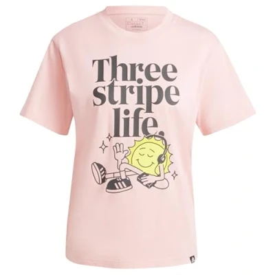 Abbildung von Positivity Graphic Tee, Kurzarm Grafik T Shirt, IX6454