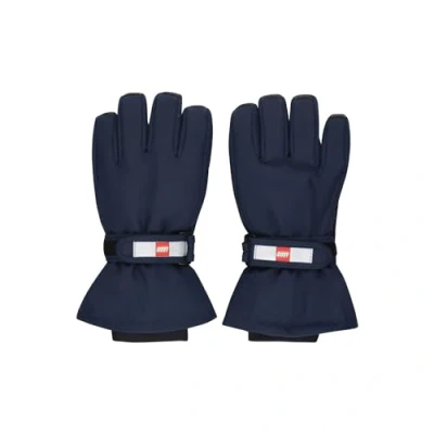 Abbildung von LEGO kidswear Gloves Unisex Fäustling für Kinder, Größe: 104, Dark navy