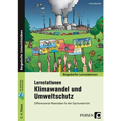 Abbildung von Lernstationen Klimawandel und Umweltschutz: Differenzierte Materialien für den Sachunterricht (2. bis 4. Klasse)