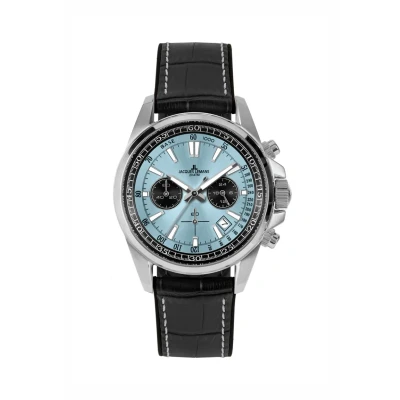 Abbildung von Jacques Lemans Liverpool Chronograph, Herren, Größe: One Size, Black light blue