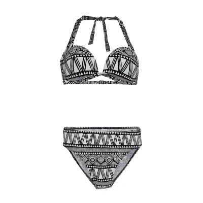 Abbildung von BECO the world of aquasports Simply BOHO SET Bikini, Damen, Größe: 44, Schwarz weiß