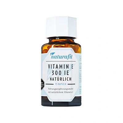 Abbildung von Naturafit Vitamin E 300 natürlich Kapsel 75 St