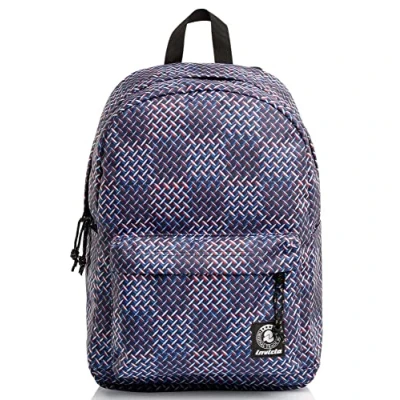 Abbildung von Invicta Schulrucksack CARLSON FANTASY PC Tasche, blau, 30 x 41,5 18 cm, American