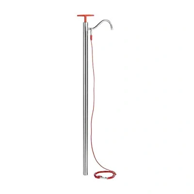 Abbildung von SONAX Edelstahl Fasspumpe für brennbare Flüssigkeiten (ideal 60, 200, 600 und 1.000 ltr. Fässer/Container) (1 Stück) Art Nr. 04966410