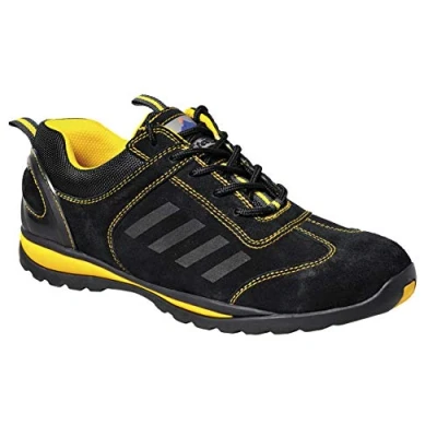 Abbildung von Portwest Steelite Lusum Sicherheits Trainer S1P HRO, Größe: 36, Farbe: Schwarz, FW34BKR36