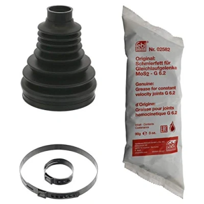 Abbildung von FEBI BILSTEIN 100641 Achsmanschette Vorderachse links, getriebeseitig, rechts Thermoplast FIAT: 500 Schrägheck, Panda II Schrägheck