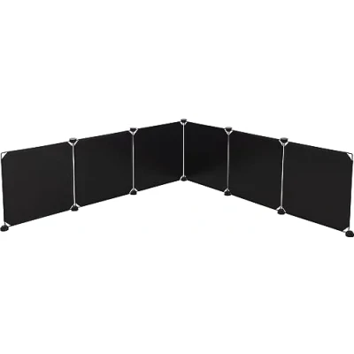 Abbildung von Kerbl Pet Erweiterung 6X Kunststoffwand Elemente für Indoor Freigehege Hopsi, 35x35 cm je Element