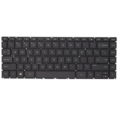 Abbildung von Ersatz Tastaturtasten, 84 Tasten Tastenkappen Set Computerzubehör für HP W125 Q186 Q189 C121 14T BA 14M 14 BS000 BS100 BS500 Notebook Tastaturen