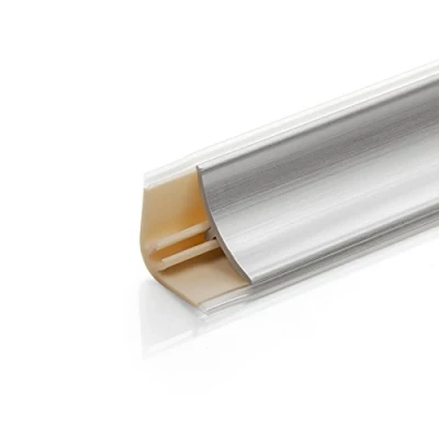 Abbildung von DQ PP 3m WINKELLEISTE Aluminium 13 x 13mm PVC Küchenleiste Arbeitsplatte Abschlussleiste Küchenabschlussleiste Wandabschlussleiste Tischplattenleisten