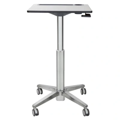 Abbildung von Ergotron LearnFit® mobiler Steh Sitz Tisch mit 40.6cm Höhenverstellung