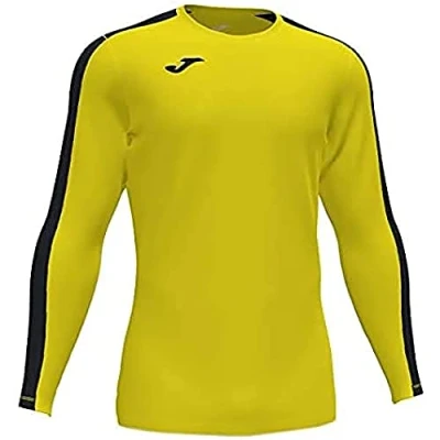 Abbildung von Joma Herren Academy Langarm T Shirt, Gelb/Schwarz, XL