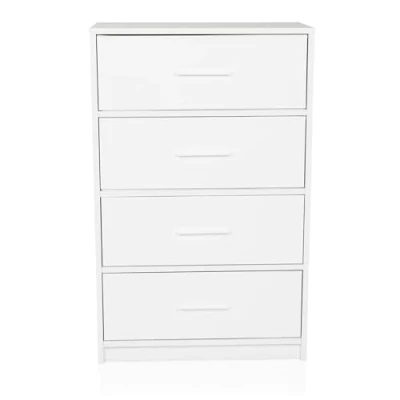 Abbildung von hjh LIVING Kommode ESTORIA Sideboard H/B/T: 91.5 x 58.0 30.0 cm, Highboard mit 4 Schubladen, Metallgriffe, Schubladenkommode Anrichte