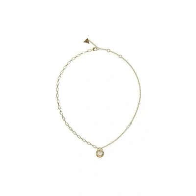 Abbildung von Guess Rolling Hearts Halskette Yellow goldcoloured, Damen, Größe: One Size, gold coloured