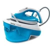 Abbildung von Tefal Dampfbügelstation &quot;Tefal SV8002 Express Airglide&quot;, hohe Gleitfähigkeit, CalcClear, Verriegelungssystem, Energiesparmodus