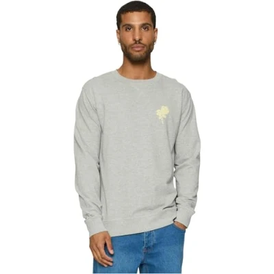 Abbildung von Mister Tee Wasted Youth Crewneck Sweatshirt, Herren, Größe: XL, Grey