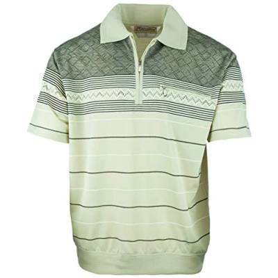 Abbildung von SOUNON Polohemd Poloshirt für Herren Gelbgruen (M2), Groesse: M