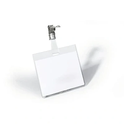 Abbildung von DURABLE Namensschilder transparent 9 cm x 6