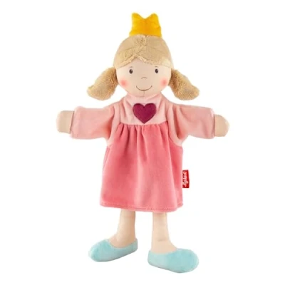 Abbildung von sigikid 43045 Handspielpuppe, pink/Prinzessin, OneSize