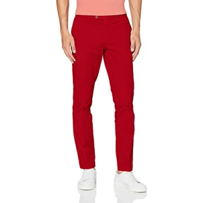 Abbildung von Hackett Herren Hose Core Kensington, Blau (5MPCHAMBRY BLU 5MP), W38(Herstellergröße:28)
