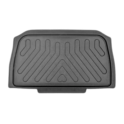 Abbildung von Trimak Passgenau 3D Kofferraumwanne Kompatibel mit Mini Countryman 1.Gen 2010 2016 Kofferraummatte Schutzmatte Auto Zubehör Antirutschmatte Kantenschutz TPE Gummi Dauerhaft Schwarz