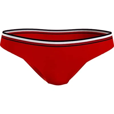 Abbildung von Tommy Hilfiger Damen Bikinihose Sport, Rot (Primary Red), XL
