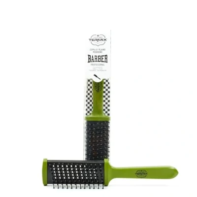 Abbildung von TERMIX Kleiner Thermischer Flachbürste Barber Entwirrt und formt alle Arten von Männerhaar Keramiktechnologie Professionelle Pflege für Barbiere Langanhaltende Frisuren
