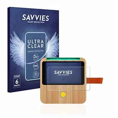 Abbildung von Savvies 6 Stück Schutzfolie für tigerbox Touch/Touch Plus Displayschutz Folie Ultra Transparent