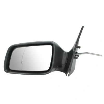 Abbildung von Außenspiegel Blic 5402 04 1121636P links schwarz mechanisch asphärisch OPEL: Astra G Coupe, Cabrio, Caravan