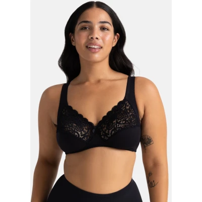 Abbildung von Dorina Georgina NON Padded Triangel BH, Damen, Größe: 95E, Black