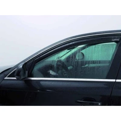 Abbildung von Windabweiser Schwarz kompatibel mit Volkswagen Touareg / Porsche Cayenne US Ausführung 2003 2010