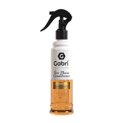 Abbildung von Gabri 2 Phase Conditioner Spray 400ml I For Damaged Hair Formula Untangling Nourishing Moisturizing Leave in (Argan Oil)