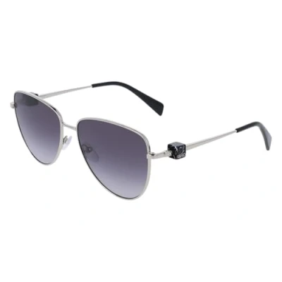 Abbildung von Liu Jo Damen LJ161S 040 Gläser SONNENBRILLEN Metall Silber Pilot Normal