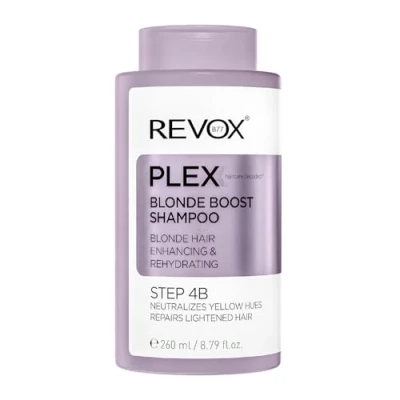 Abbildung von Revox Blonde Boost Shampoo Neutralizes Yellow Step 4B 260ml silbershampoo