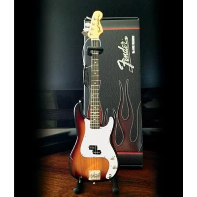 Abbildung von Axe Heaven Fender Precision Bass Sunburst Mini Guitar Replica