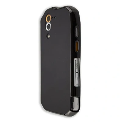 Abbildung von caseroxx TPU Hülle für Cat S60, Tasche mit und ohne Displayfolie (TPU Displayschutzfolie, schwarz)