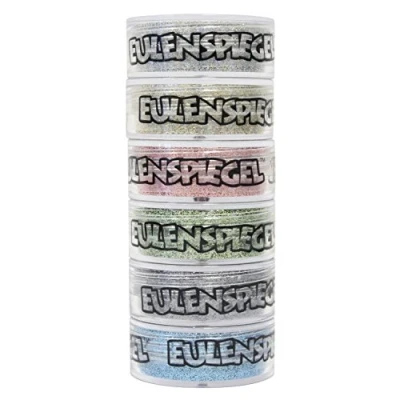 Abbildung von Eulenspiegel 999165 PolyesterglitzerTattoo Edition, 6 x g, Streuglitzer, Karneval, Halloween, Mottoparty