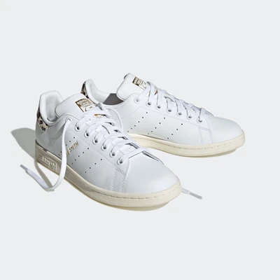 Abbildung von adidas Originals STAN Smith Sneaker low, Damen, Größe: 36, Footwear white/gold metallic Leder