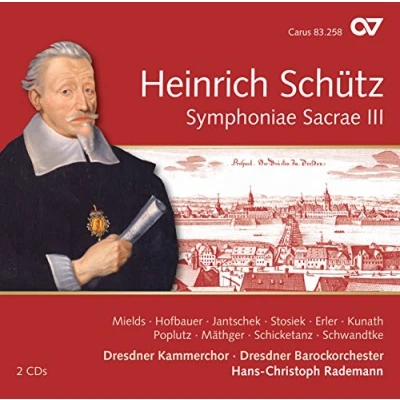 Abbildung von Symphoniae Sacrae III Schütz Gesamteinspielung Vol. 12