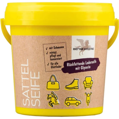 Abbildung von Bense &amp; Eicke Sattelseife mit Schwamm 1000ml