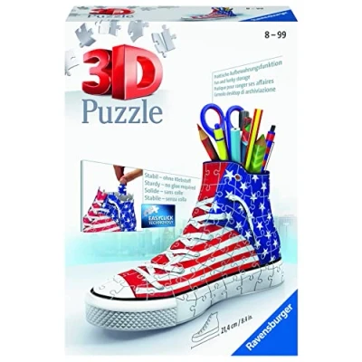 Abbildung von Ravensburger 3D Puzzle Sneaker, 108 Puzzleteile, Made in Europe, FSC® schützt Wald weltweit