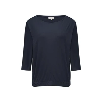 Abbildung von s.Oliver 3/4ARM Langarmshirt, Damen, Größe: 34, Navy