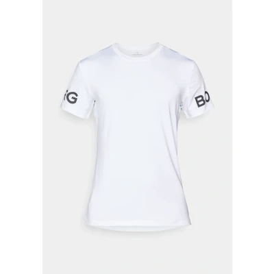 Abbildung von Björn Borg Performance Tee Weiß Polyester XX Large Herren
