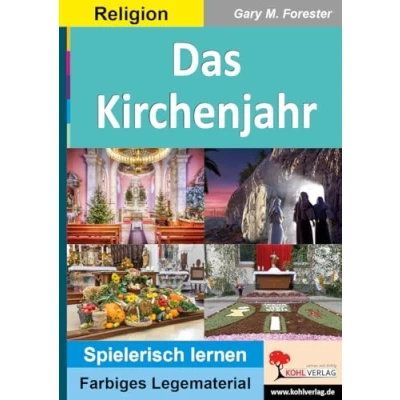 Abbildung von Das Kirchenjahr: Legematerial in Kreisform (Montessori Reihe: Lern und Legematerial)